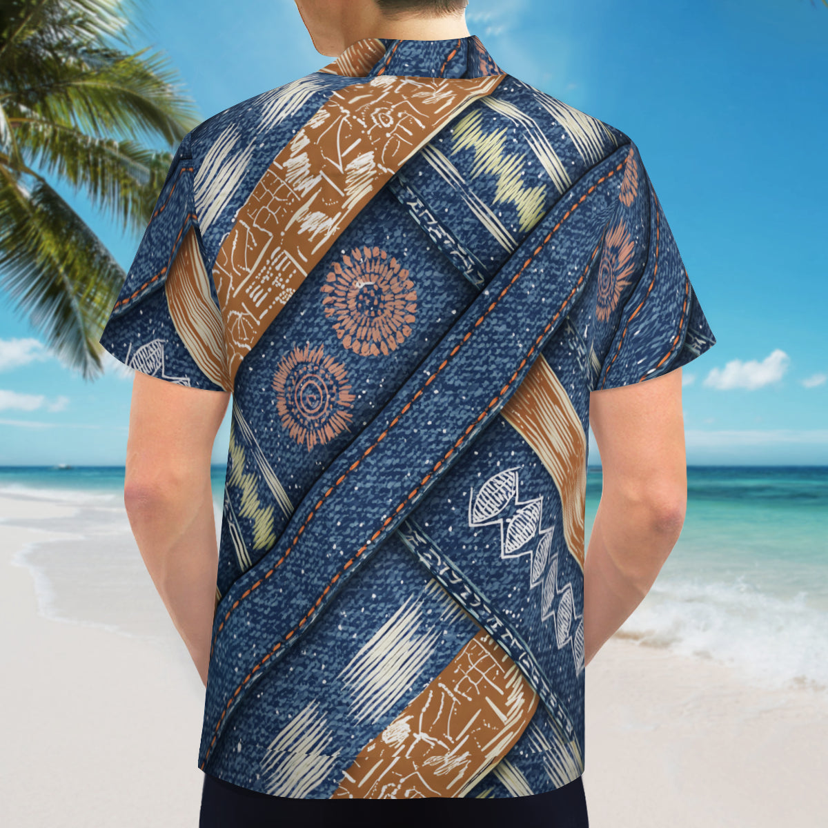 Abstract Pattern Hawaiian Shirt