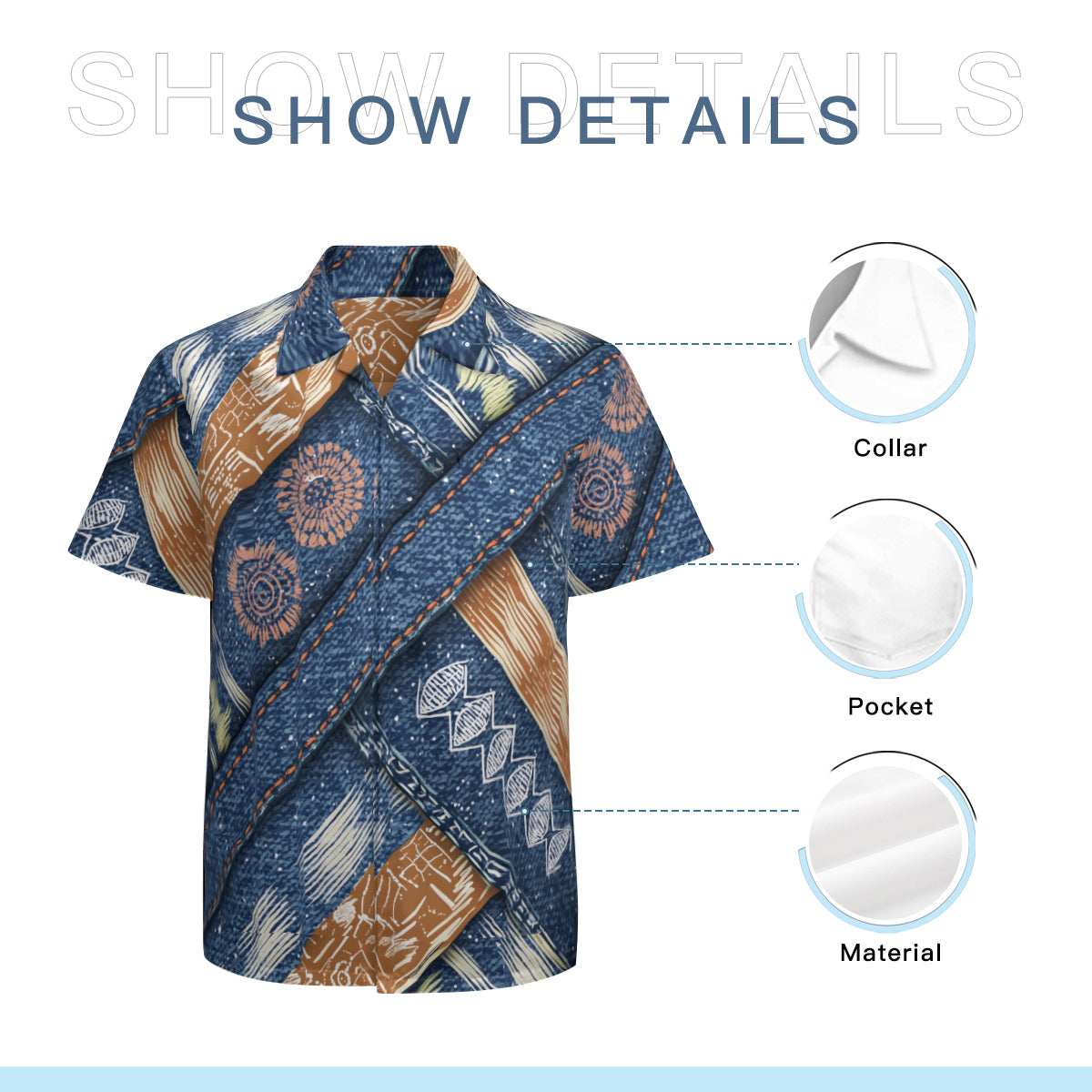 Abstract Pattern Hawaiian Shirt