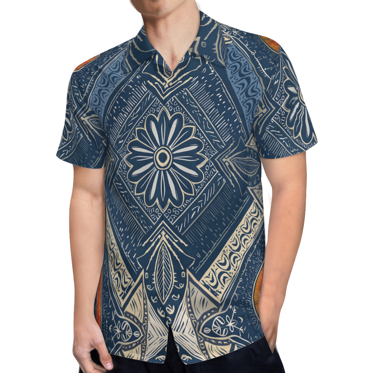 Abstract Pattern Hawaiian Shirt