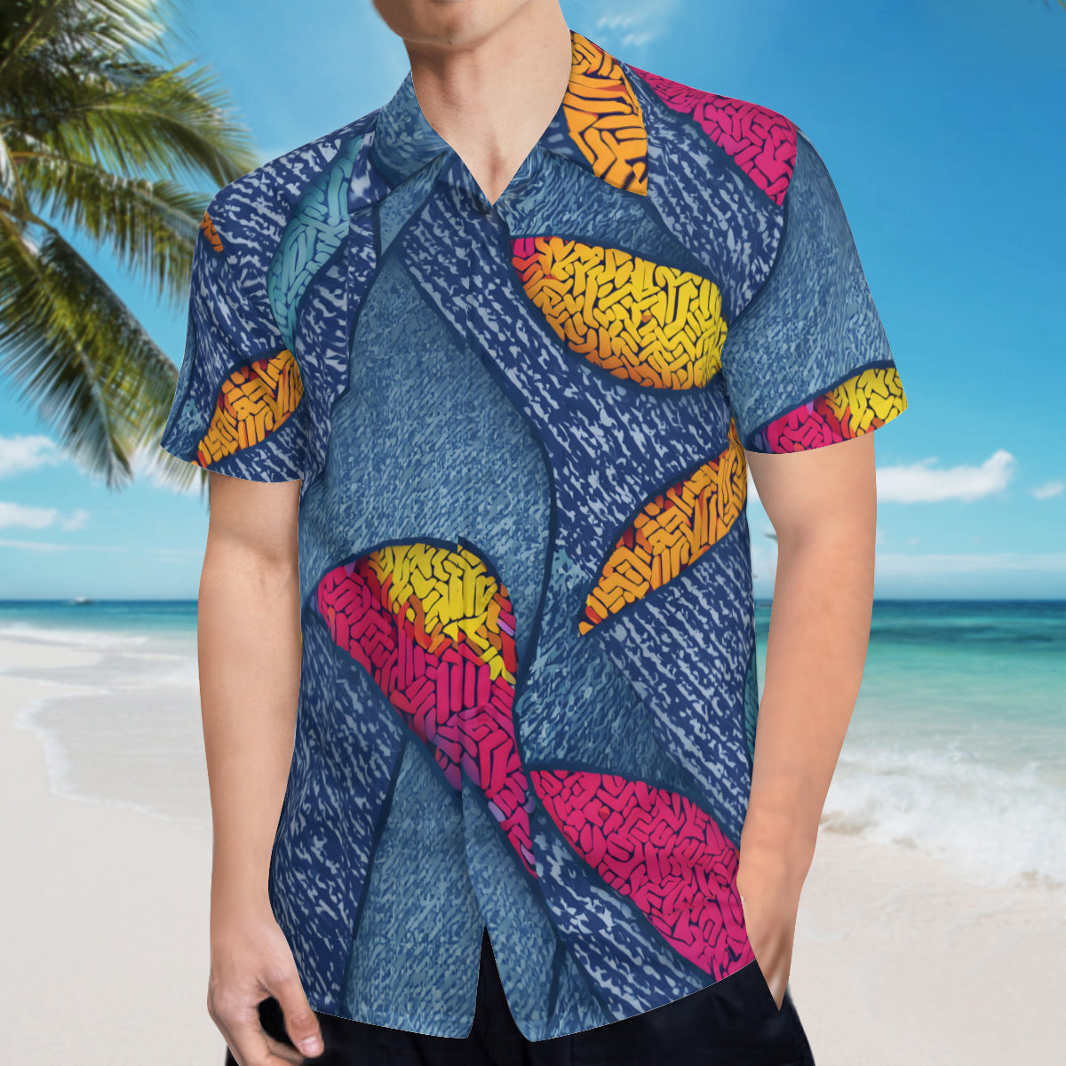 Abstract Pattern Hawaiian Shirt