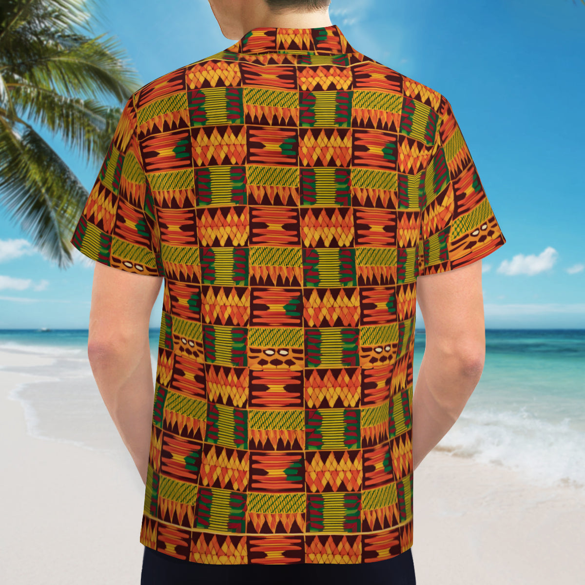 Abstract Kente Pattern