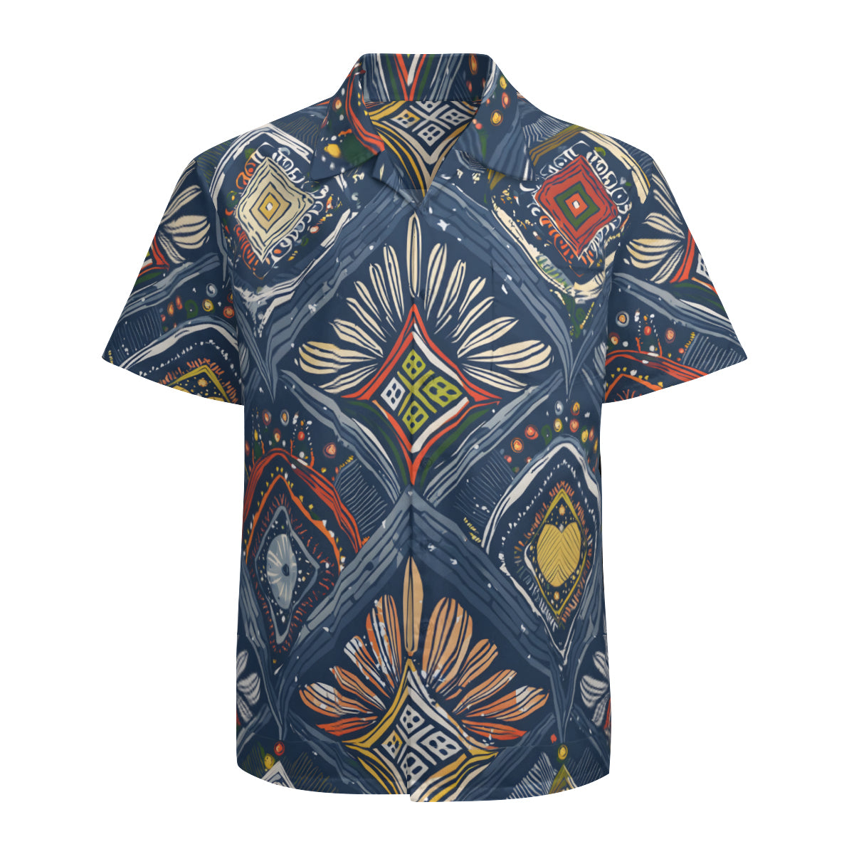 Abstract Pattern Hawaiian Shirt