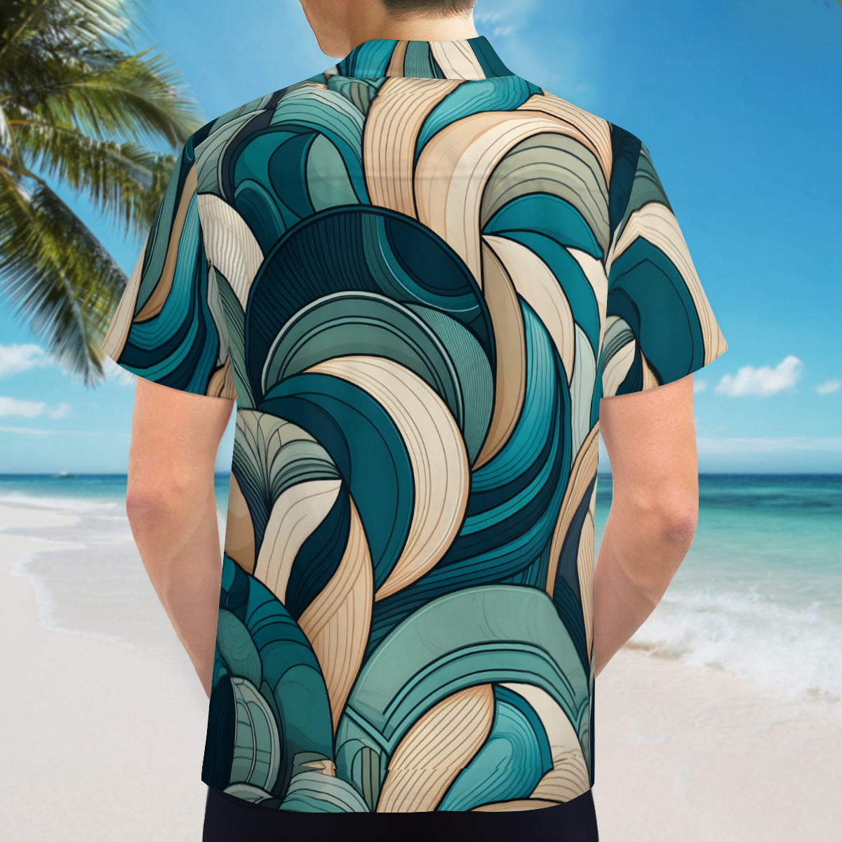 Abstract Pattern Hawaiian Shirt