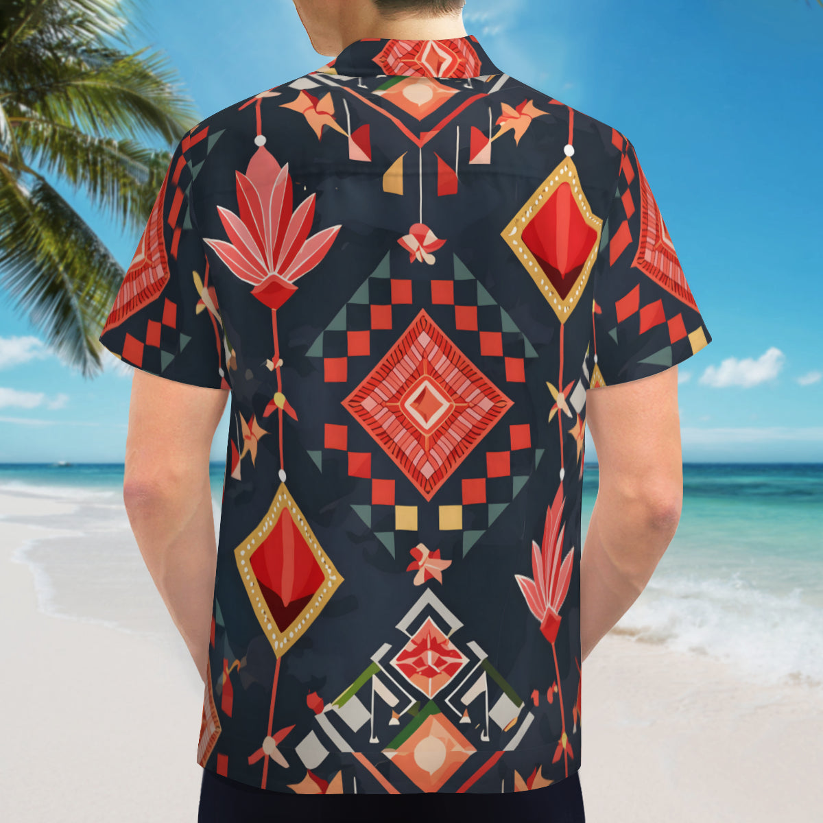 Abstract Pattern Hawaiian Shirt