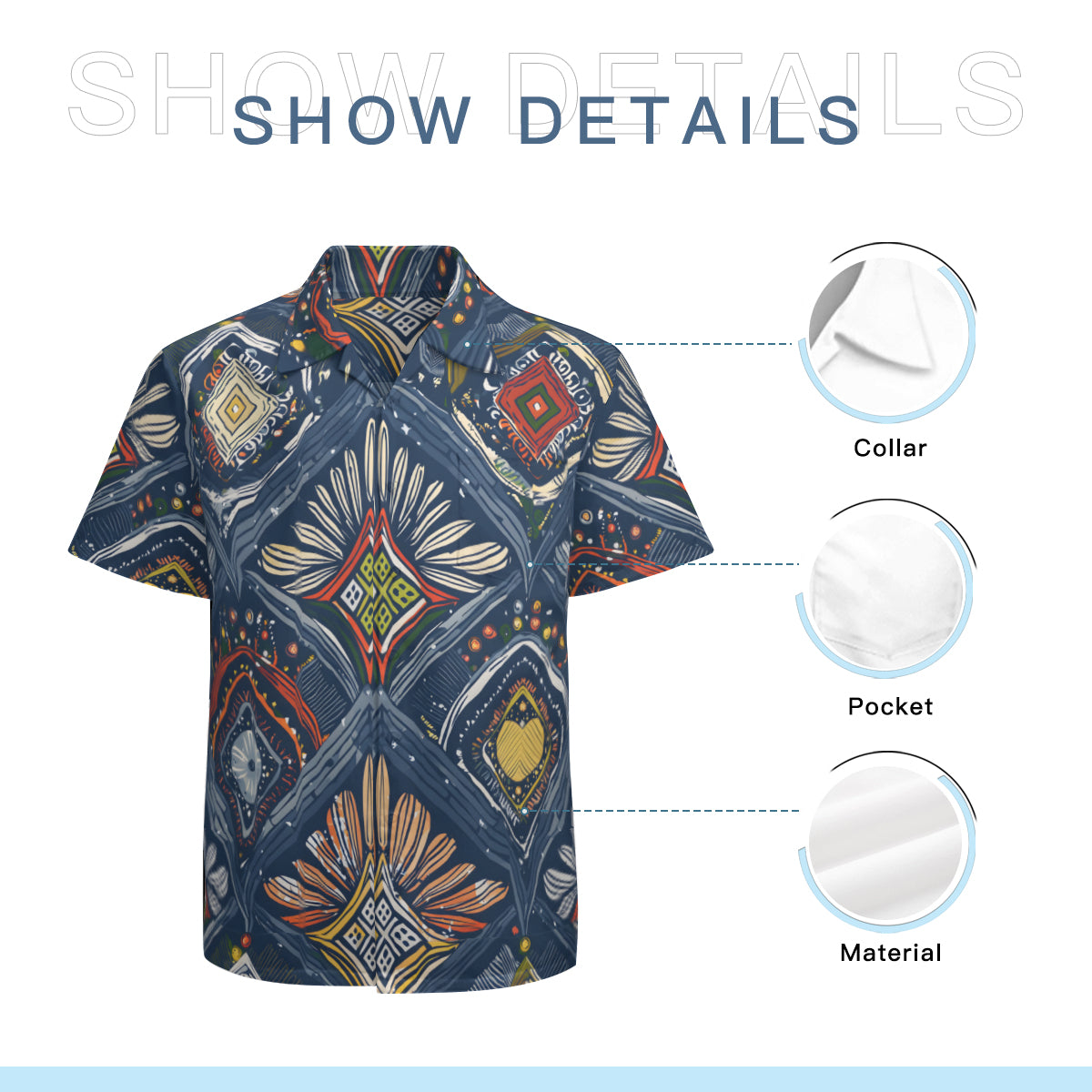 Abstract Pattern Hawaiian Shirt