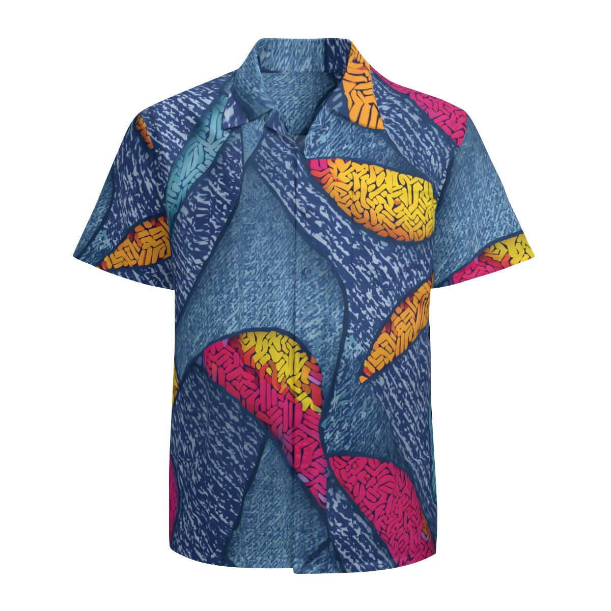 Abstract Pattern Hawaiian Shirt