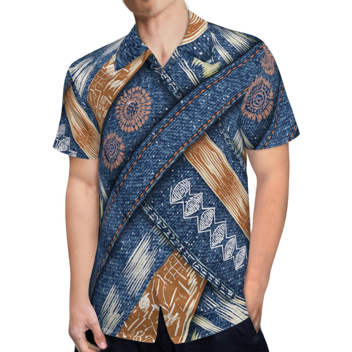 Abstract Pattern Hawaiian Shirt