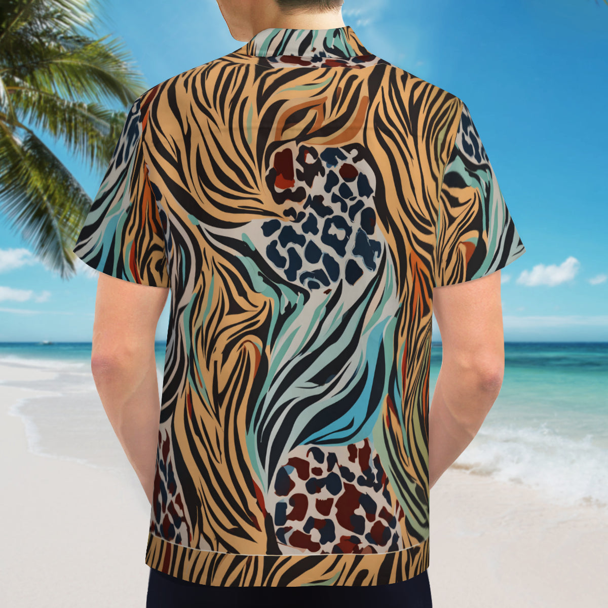 Animal Print Pattern Hawaiian Shirt