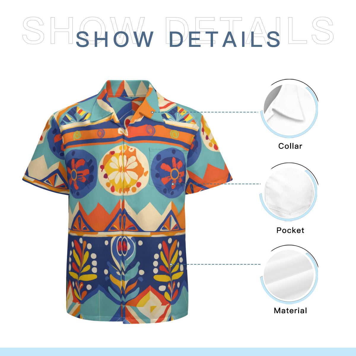 Abstract Pattern Hawaiian Shirt