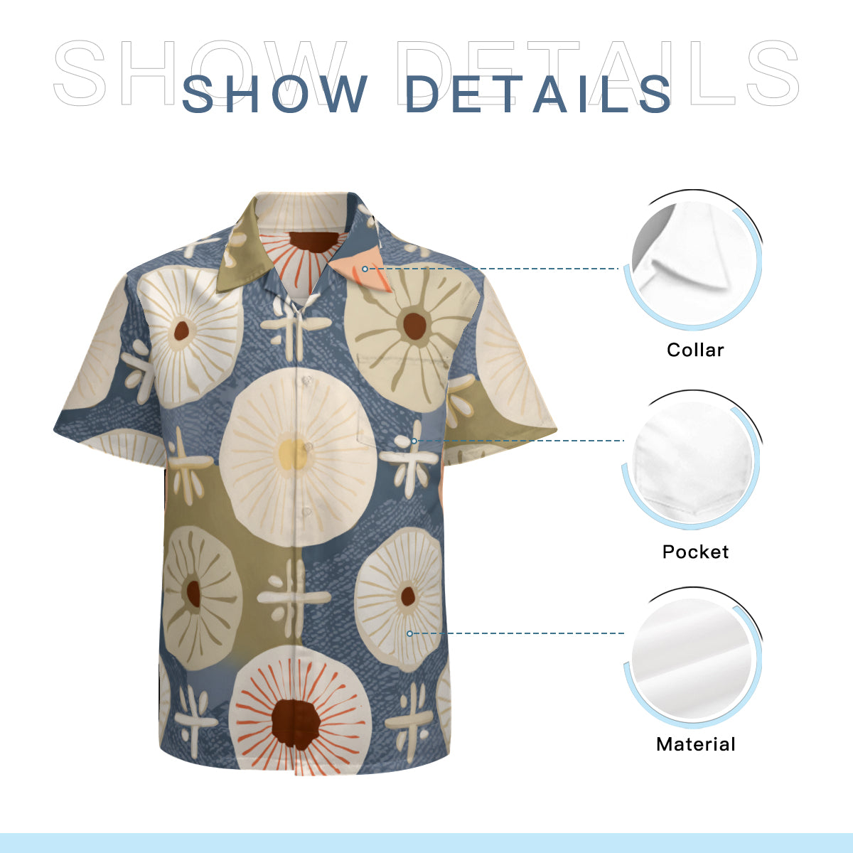 Abstract Pattern Hawaiian Shirt