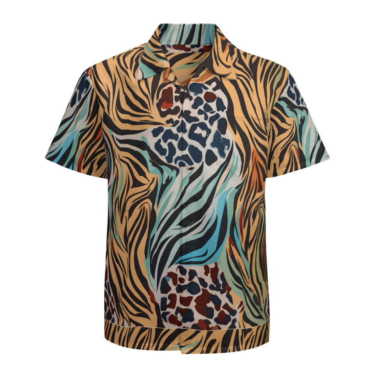 Animal Print Pattern Hawaiian Shirt