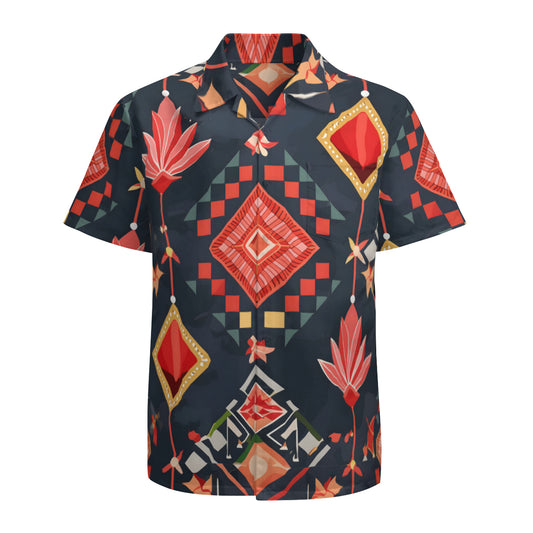 Abstract Pattern Hawaiian Shirt