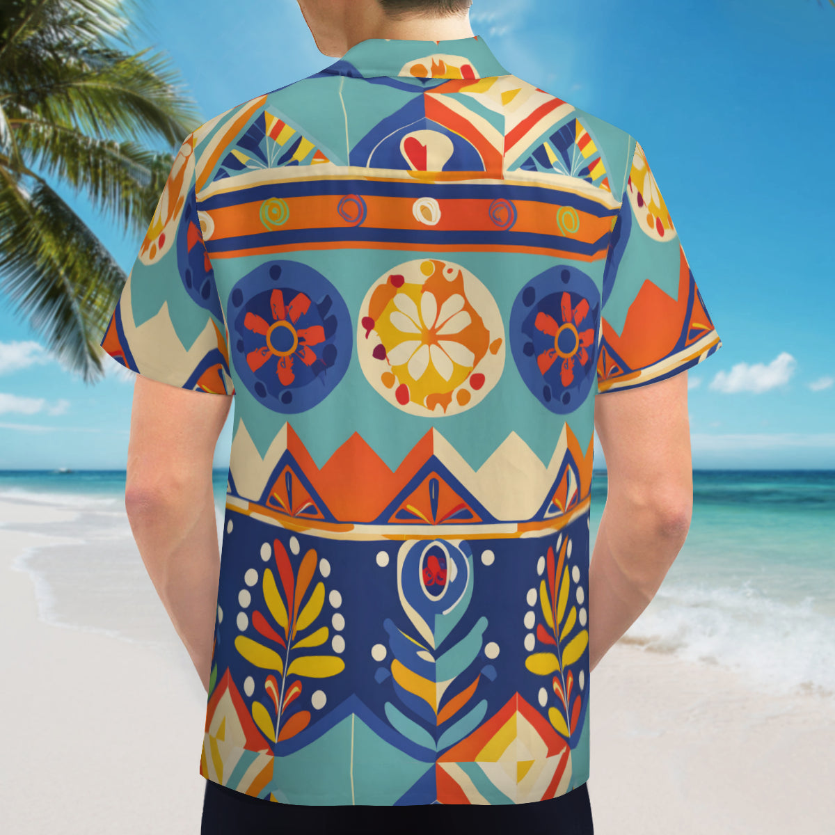 Abstract Pattern Hawaiian Shirt