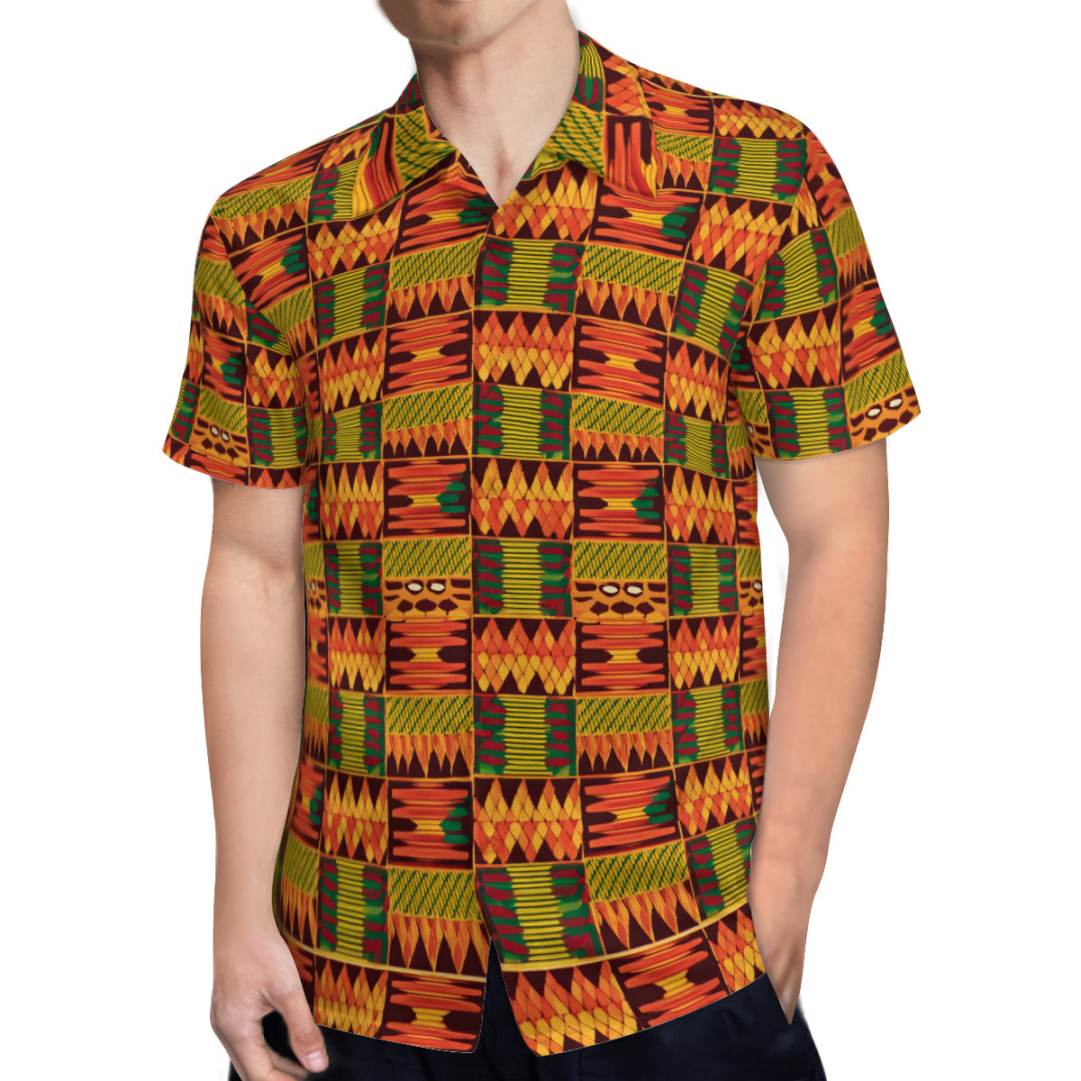 Abstract Kente Pattern