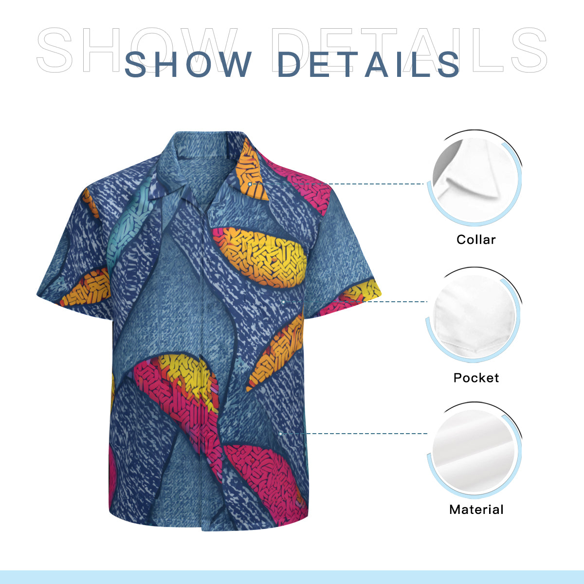 Abstract Pattern Hawaiian Shirt