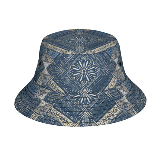 Abstract Pattern Double-Sided Unisex Polyester Bucket Hat