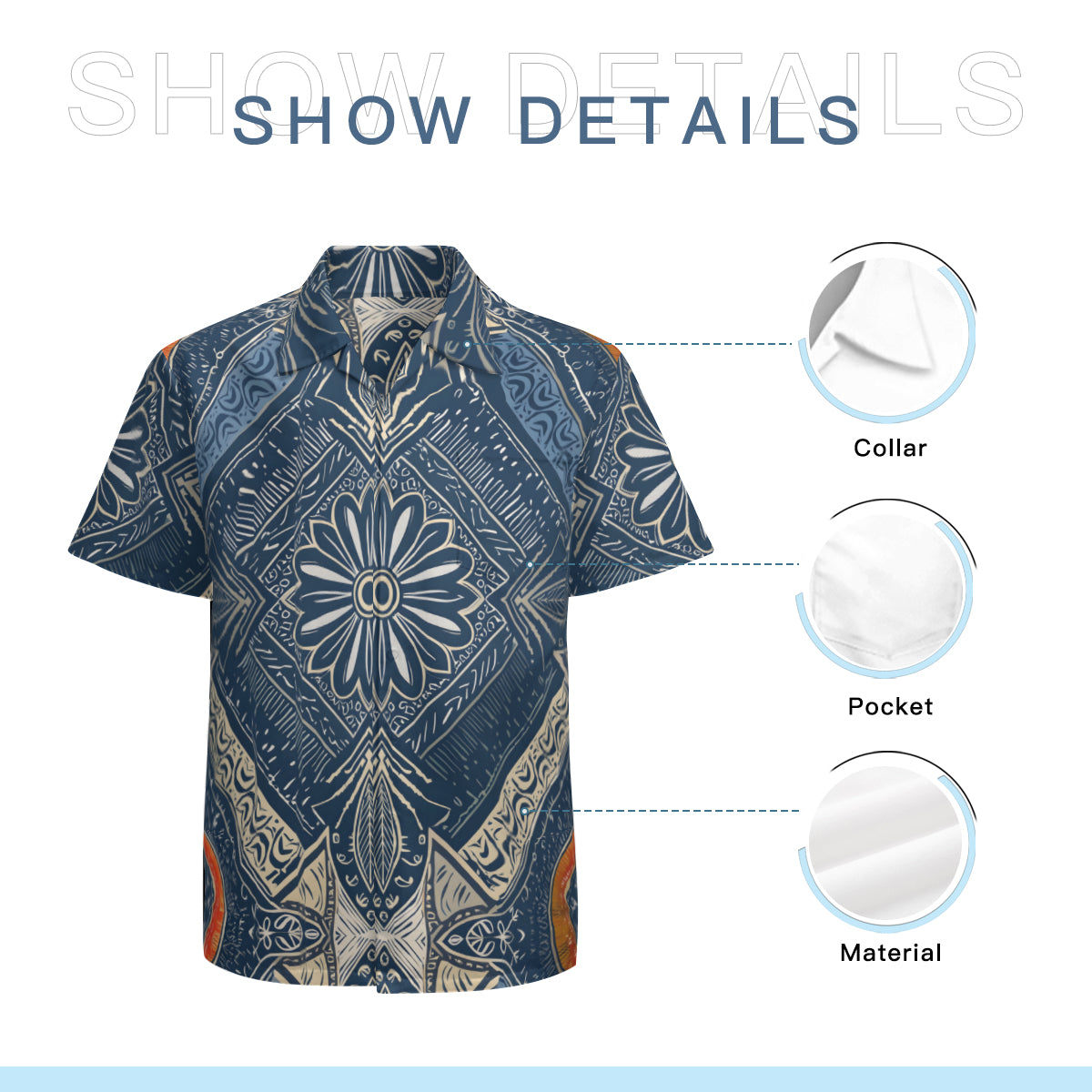 Abstract Pattern Hawaiian Shirt