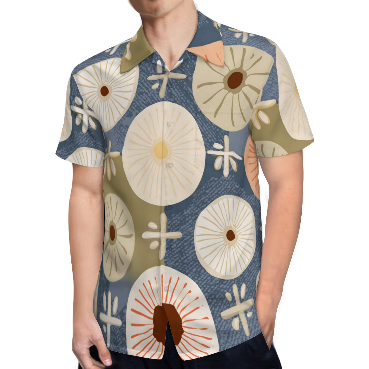 Abstract Pattern Hawaiian Shirt