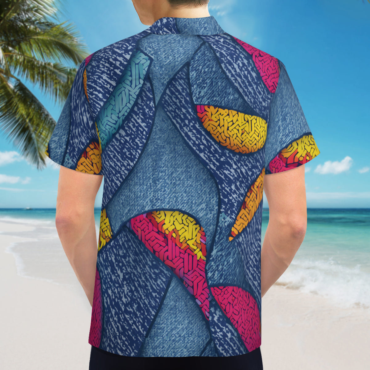 Abstract Pattern Hawaiian Shirt